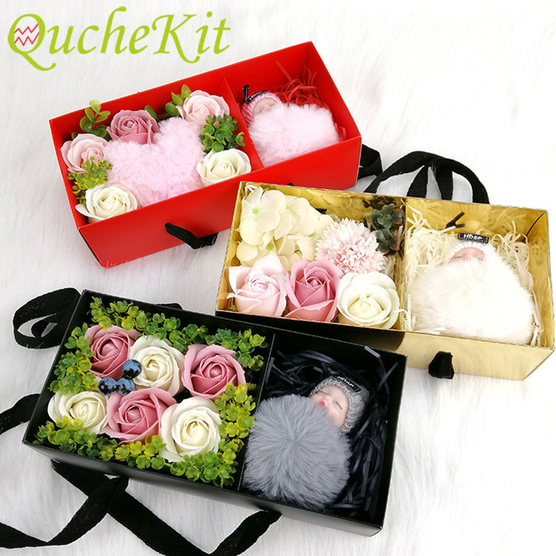 Florist Supply House - 5 pezzi rettangolo confezione regalo portatile
