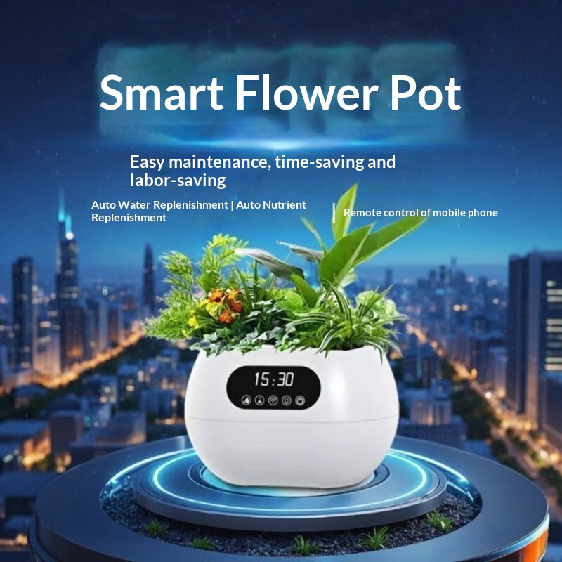 Flower Supply - Vaso Intelligente AI con Irrigazione Automatica