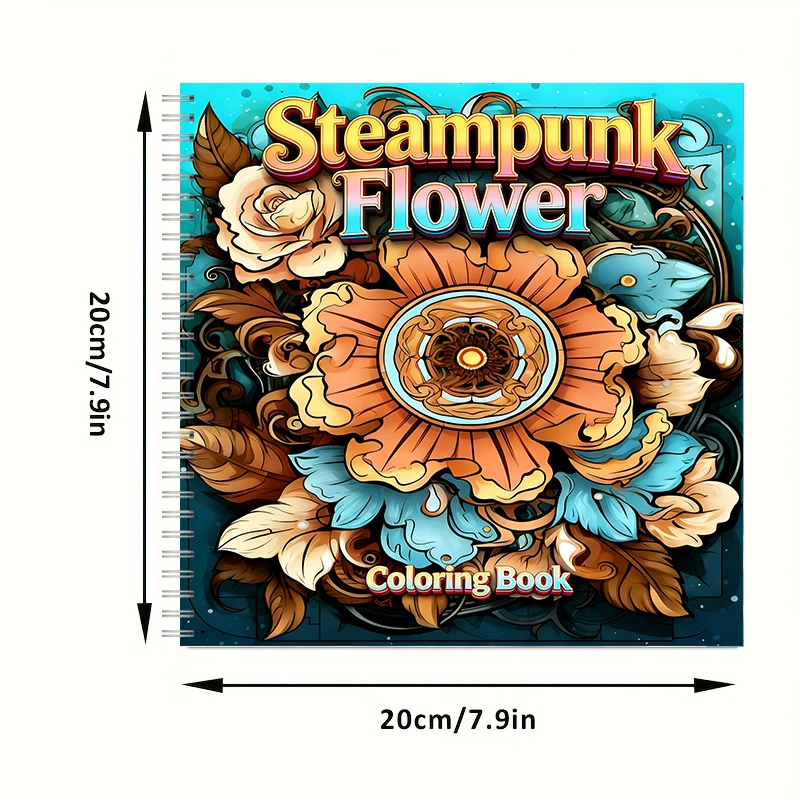 Libro da colorare Fiori Steamp - Flower Supply recensione e prezzo