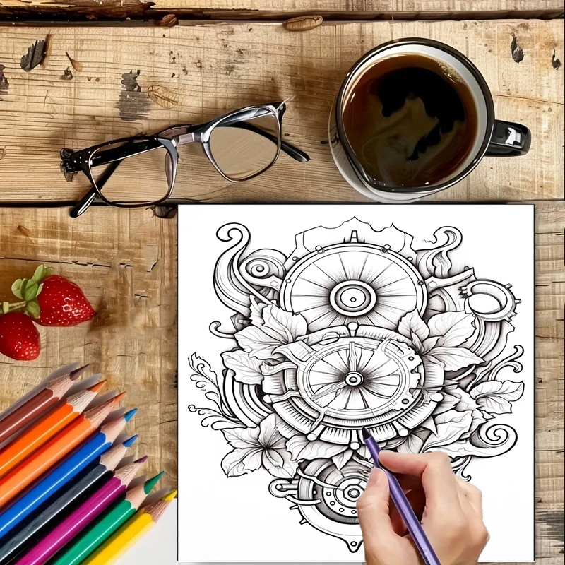 Libro da colorare Fiori Steamp - Flower Supply recensione e prezzo